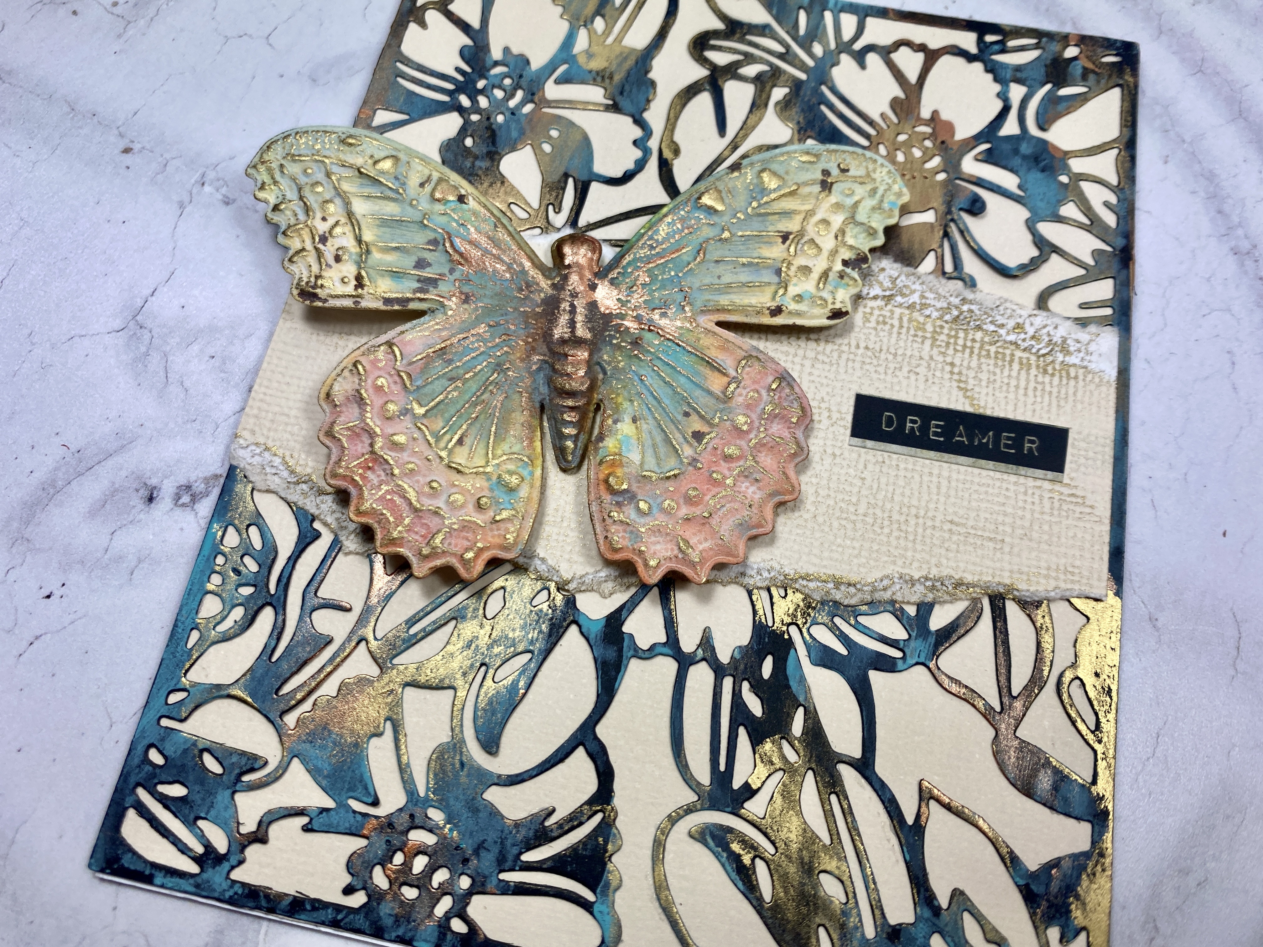 Fustella Sizzix Thinlits Floral Butterfly 661743
